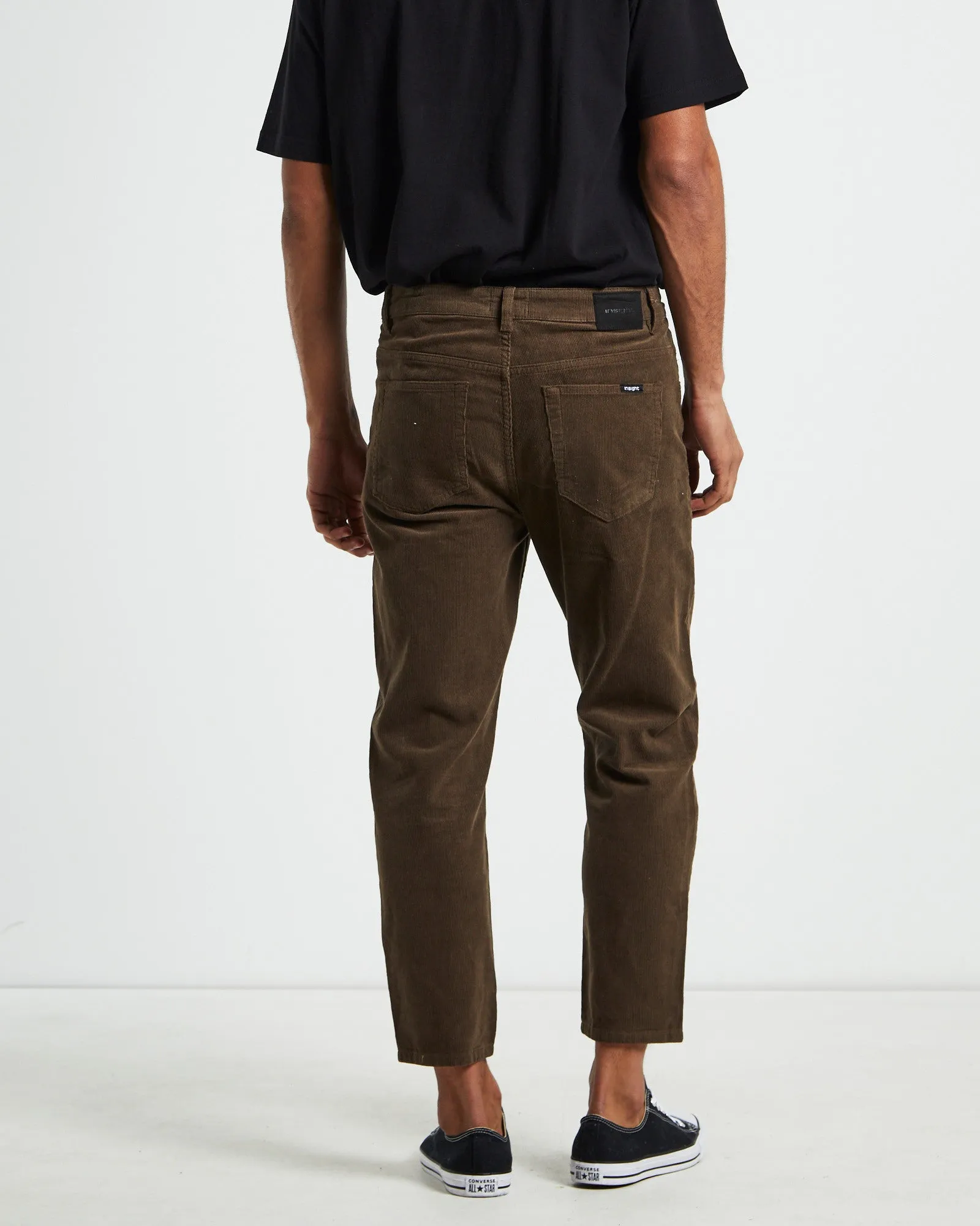 Switch Cord Pants in Chocolate Brown
