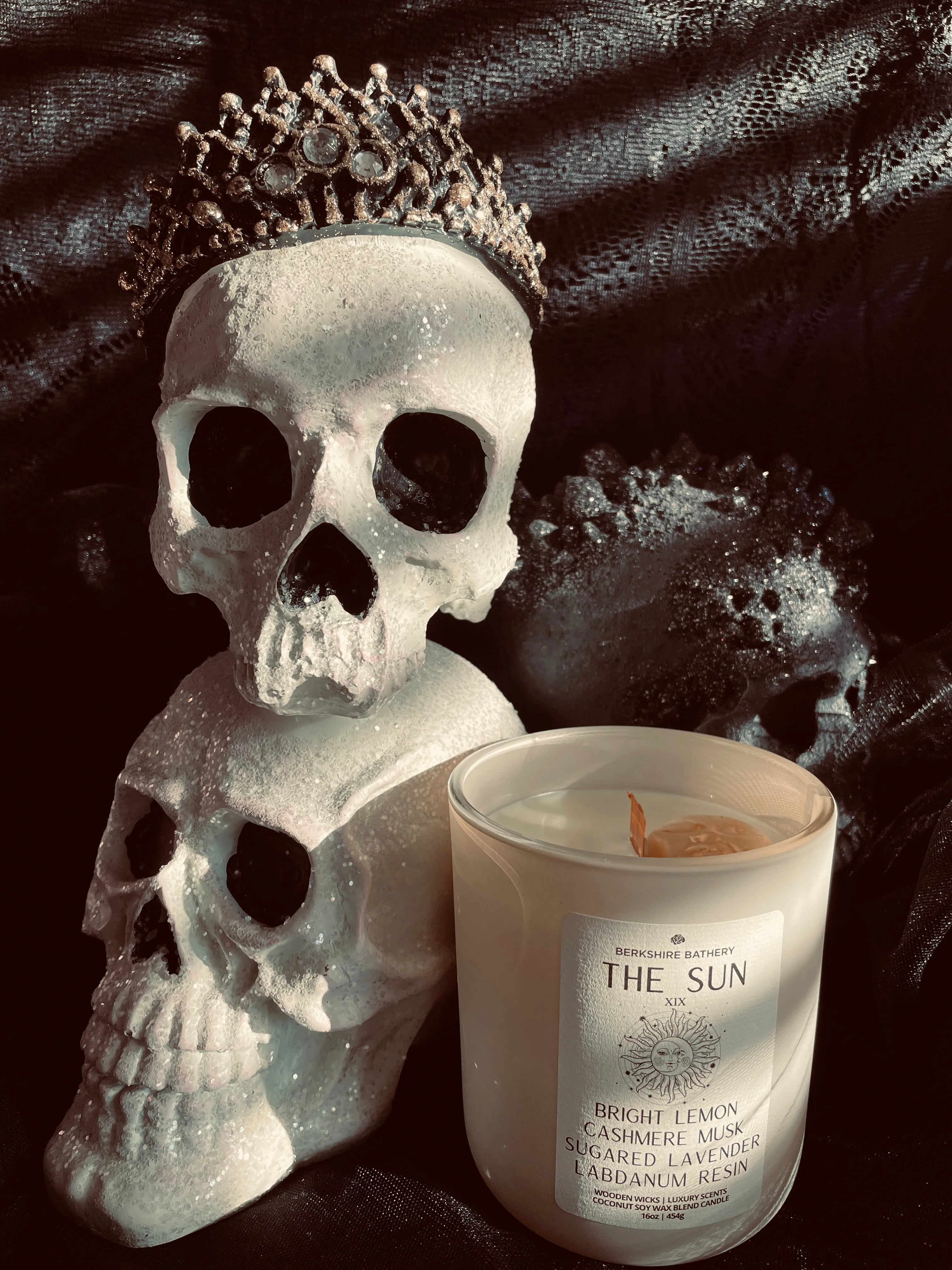 TAROT - THE SUN | 16oz Wood Wick Candle