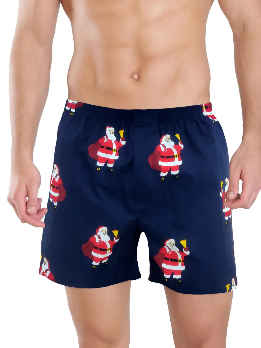 Teal Blue Maroon Navy Funky Printed Boxer Combo