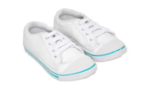 Tennis School Shoe (White 2-5 Yrs) 99766