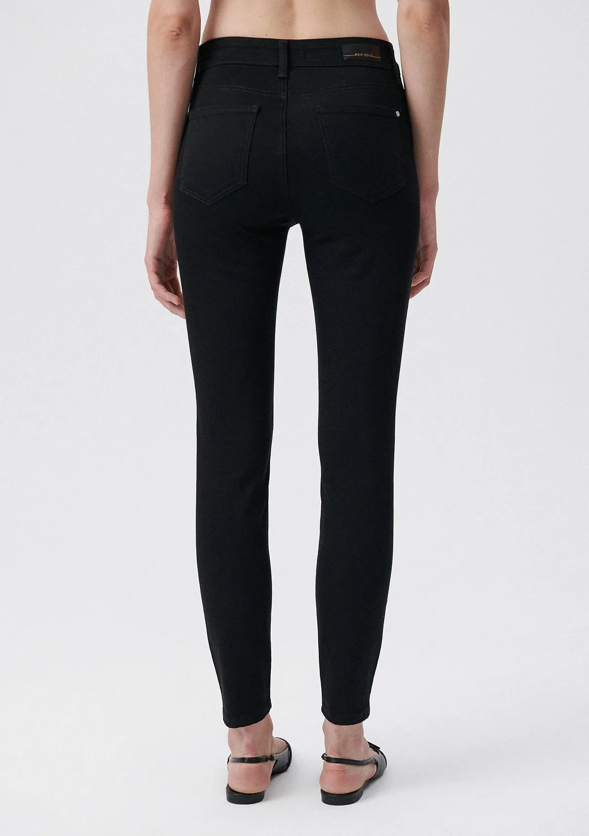 Tess Black Gold Luxury Jean Pants