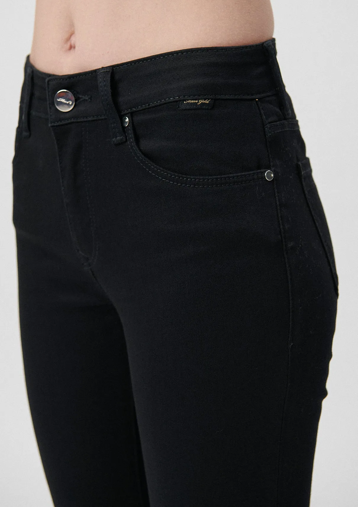 Tess Black Gold Luxury Jean Pants
