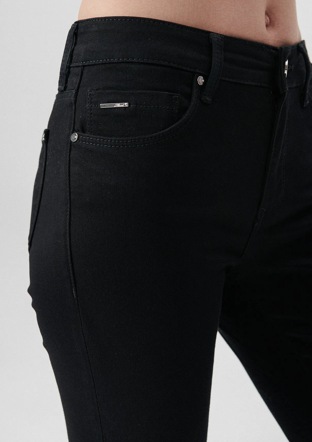 Tess Black Gold Luxury Jean Pants