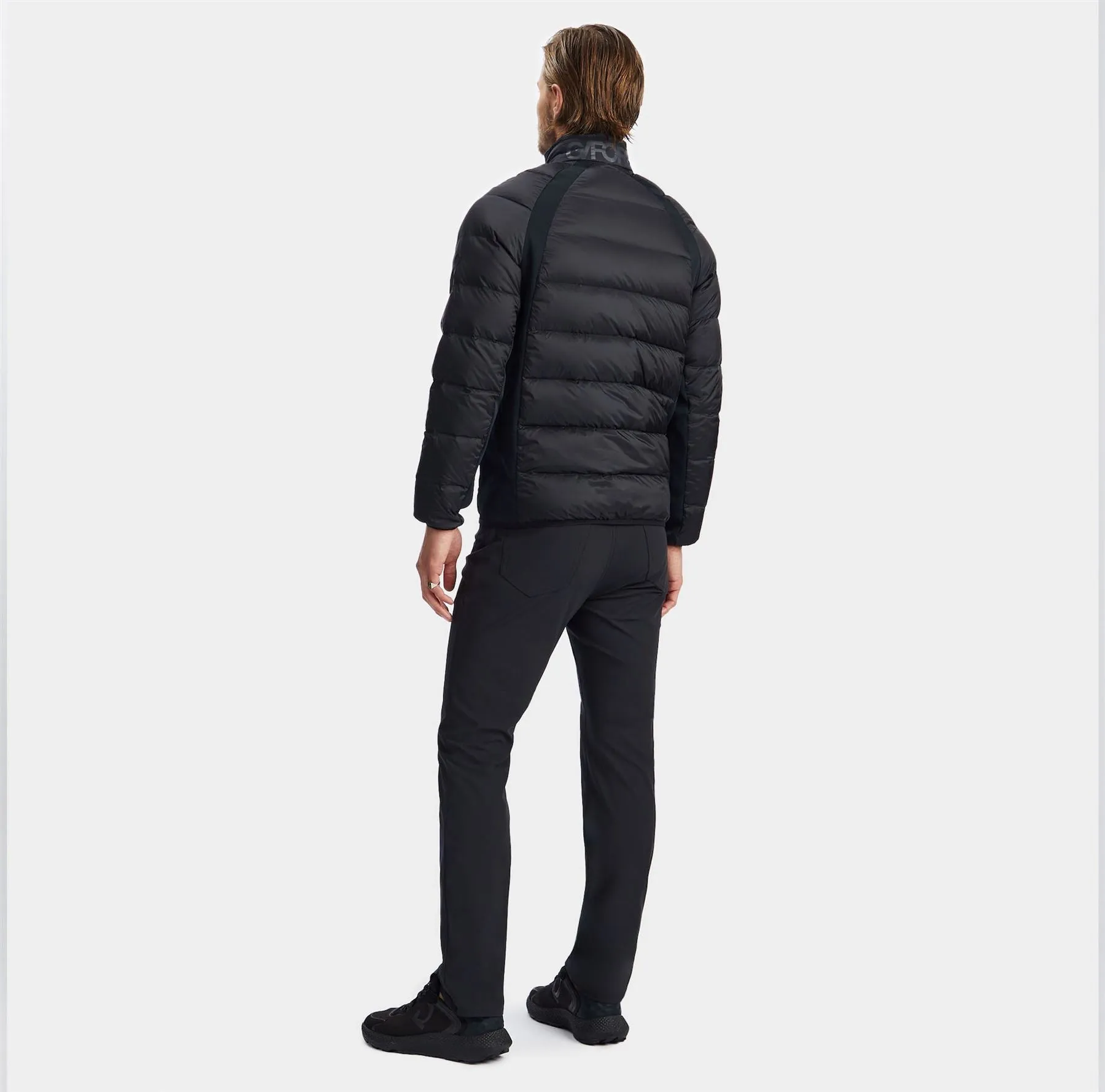 The Links Lightweight Down Puffer Jacket Onyx
