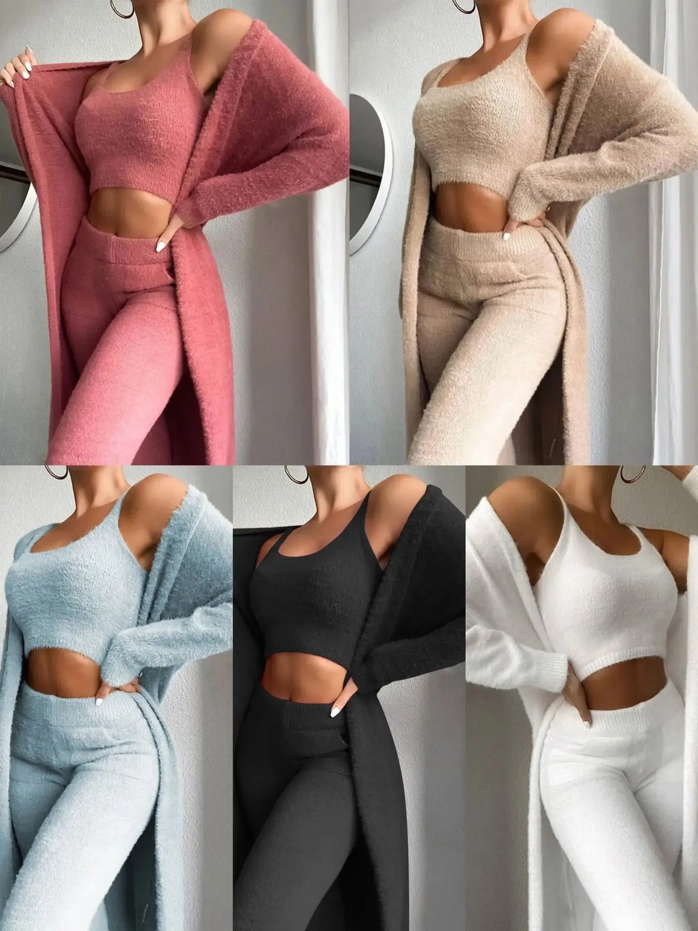 The Perfect Fuzzy Fleece Lounge Set