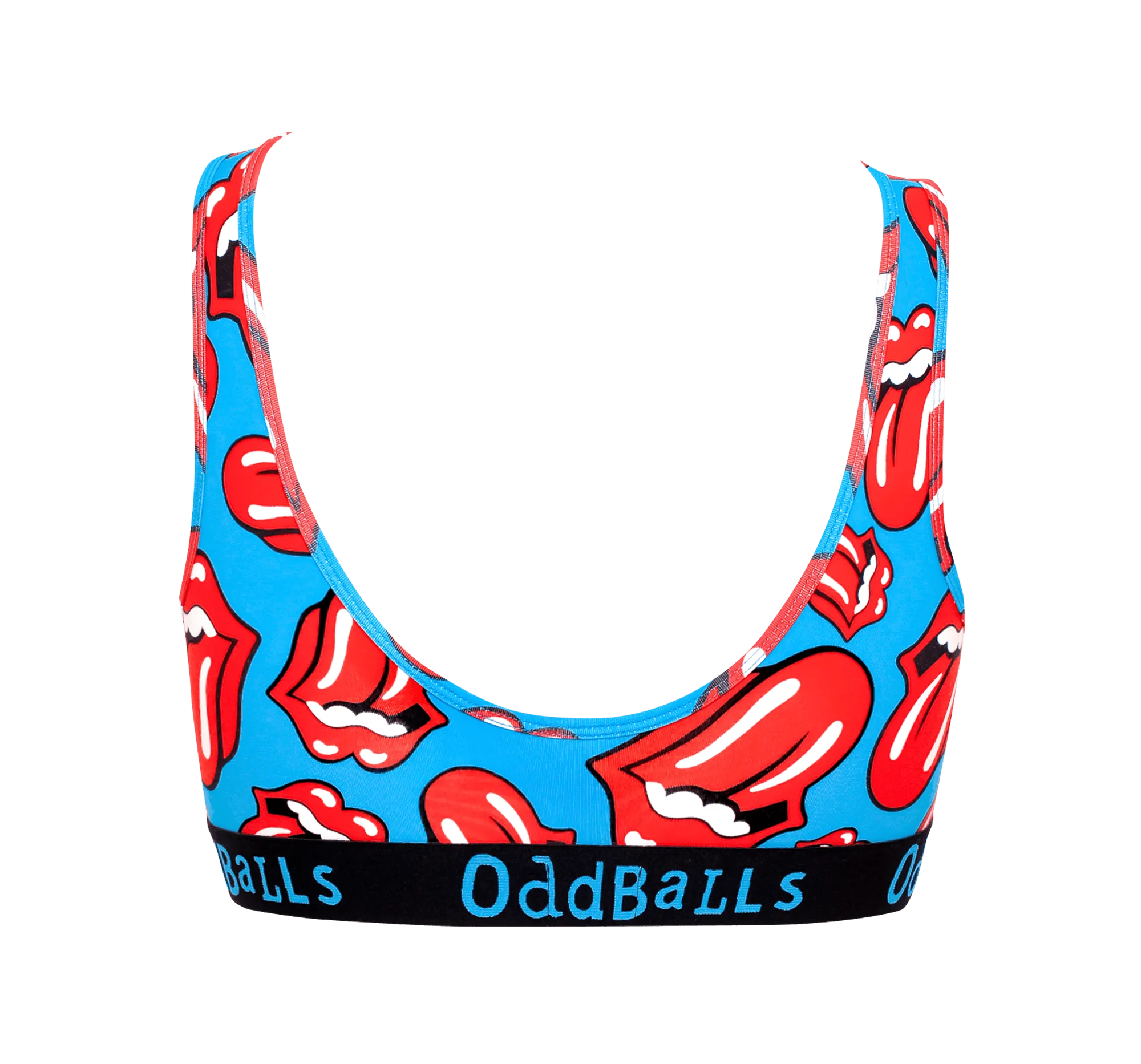 The Rolling Stones - Red - Ladies Bralette