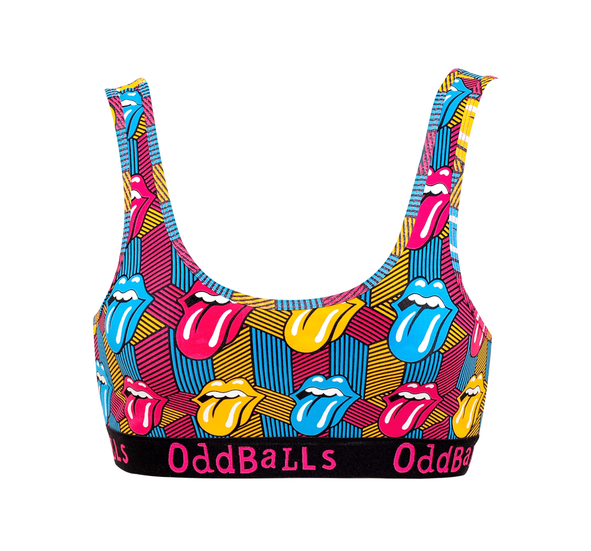 The Rolling Stones - Retro - Ladies Bralette