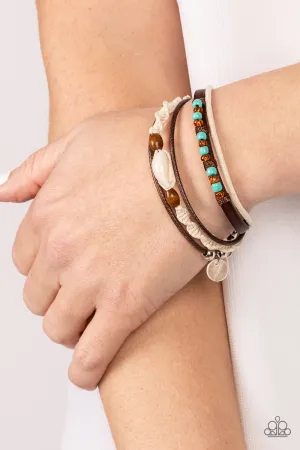 Tidal Dream - Blue Bracelet - Paparazzi Accessories