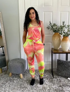 Tie Dye Matching Loungewear Sets