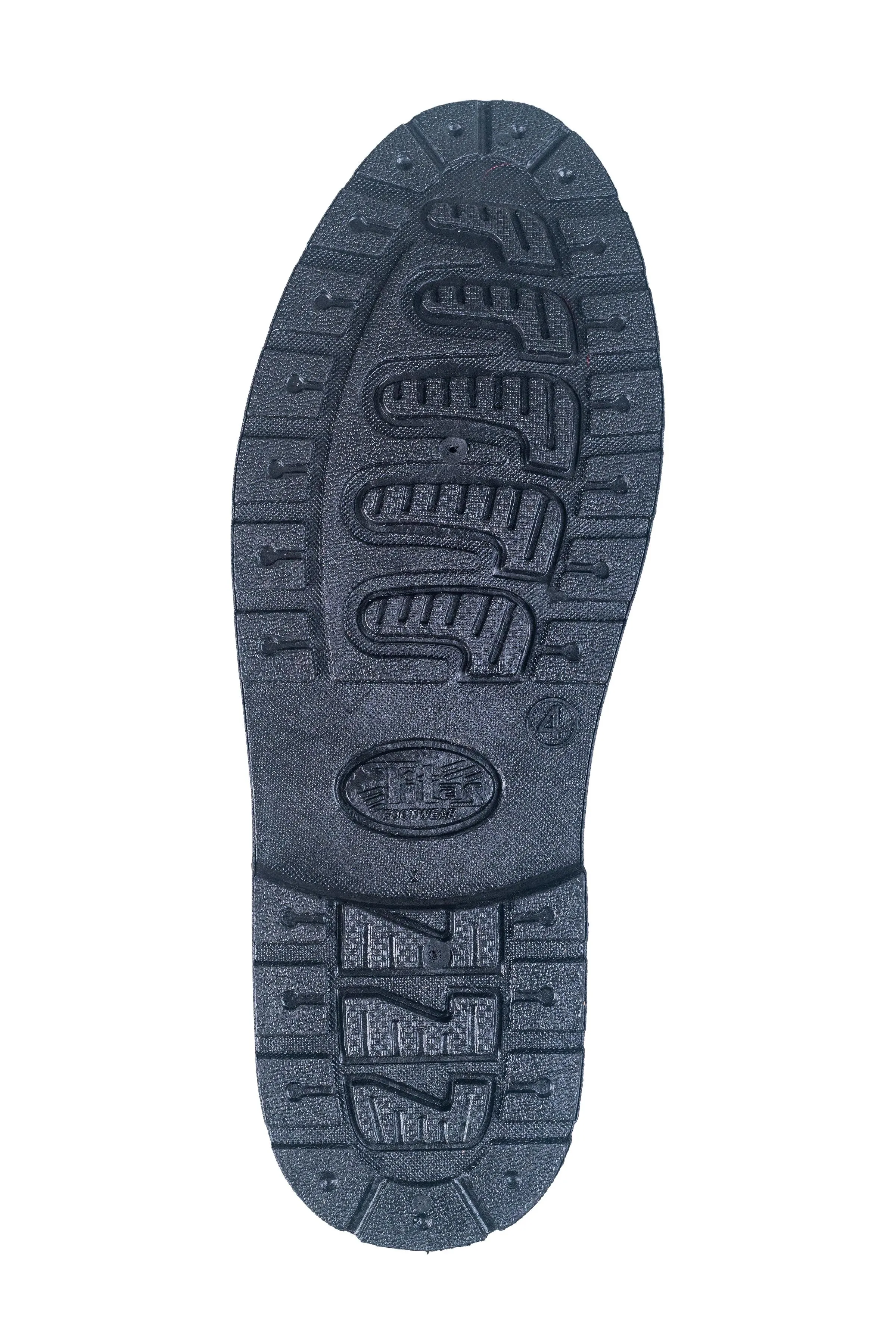 Titas Boys Black School Shoe (4 Years-9 Years Kids)