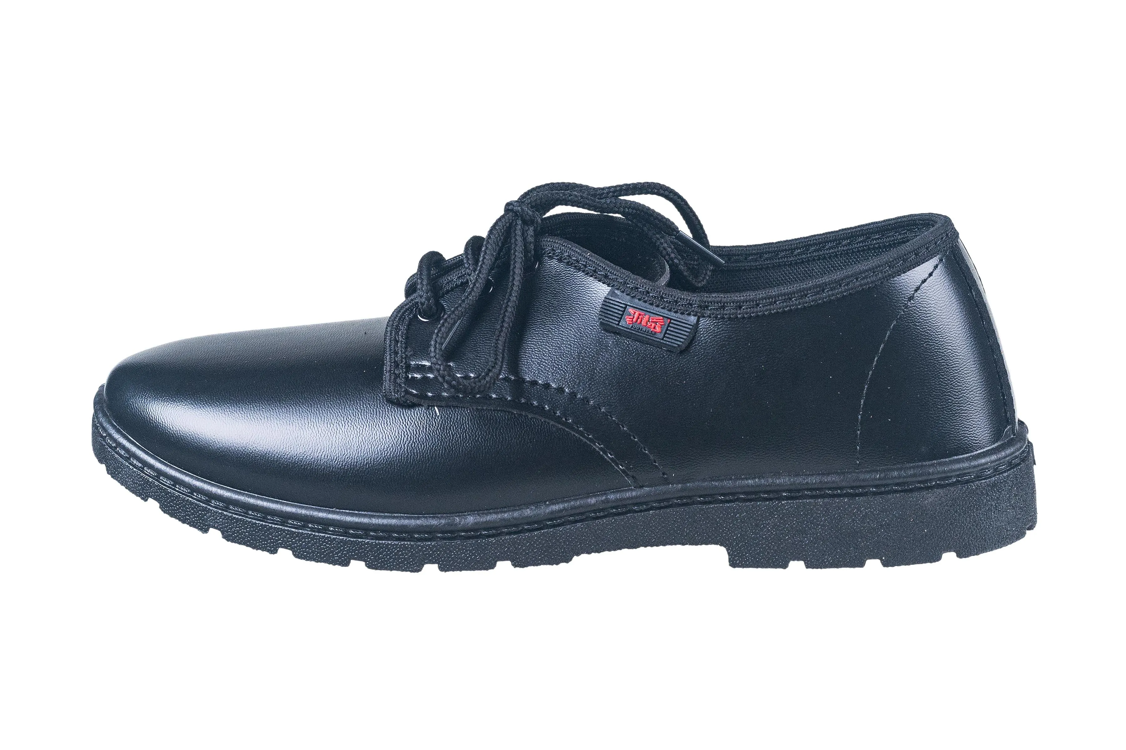 Titas Boys Black School Shoe (4 Years-9 Years Kids)