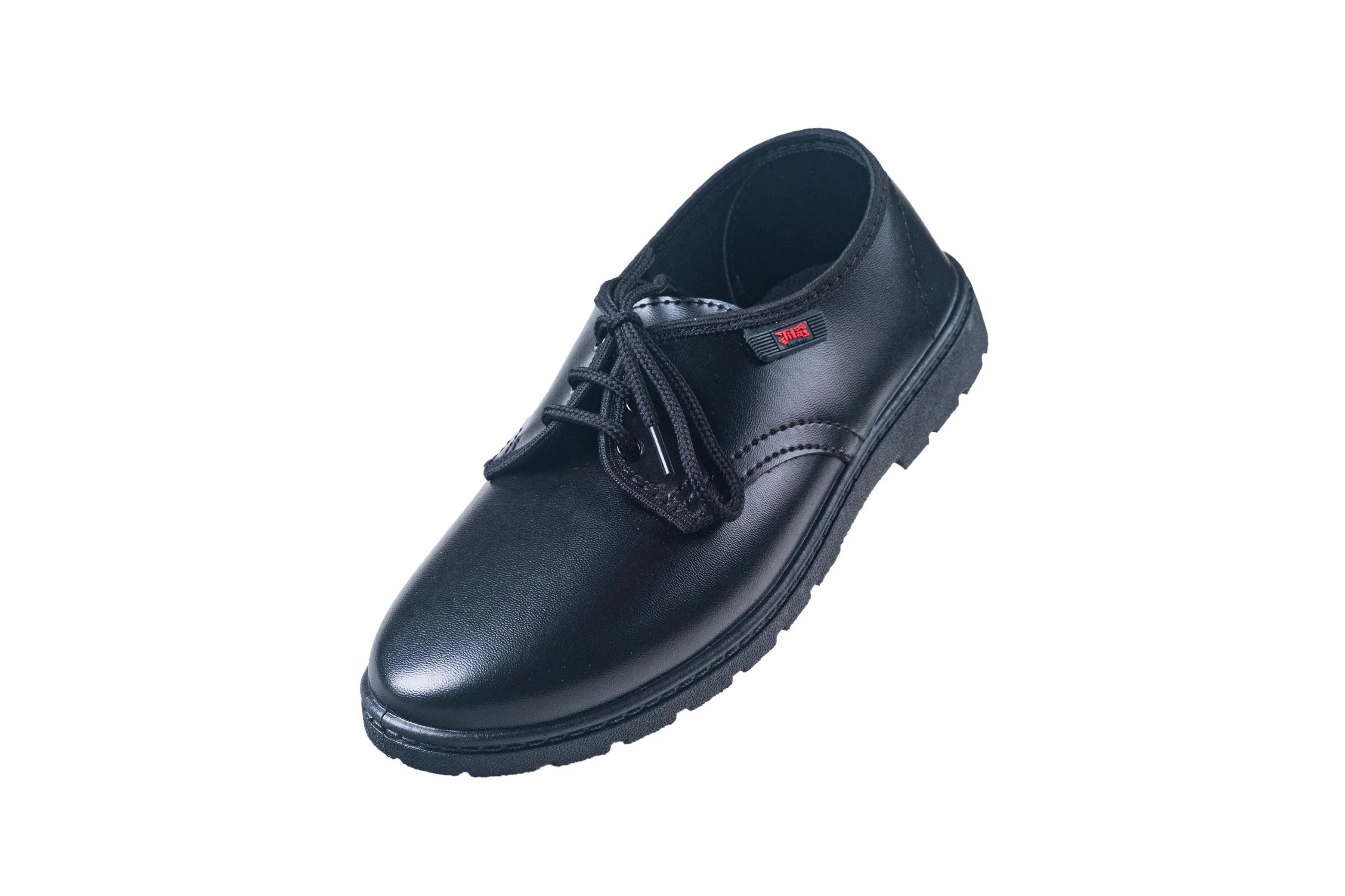 Titas Boys Black School Shoe (4 Years-9 Years Kids)