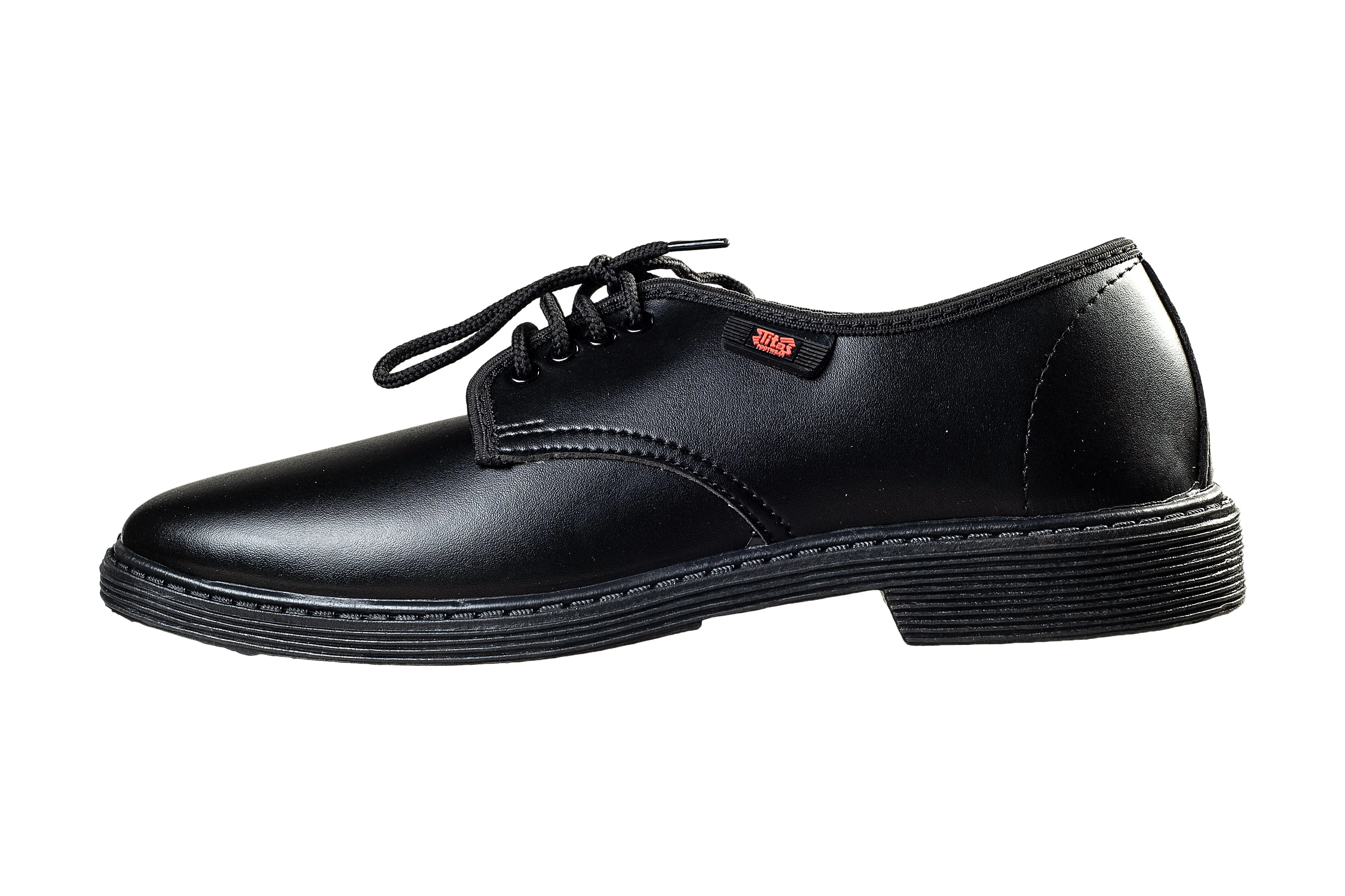 Titas Boys Black School Shoe (7 to 12 Years Boys) (Skool Star)
