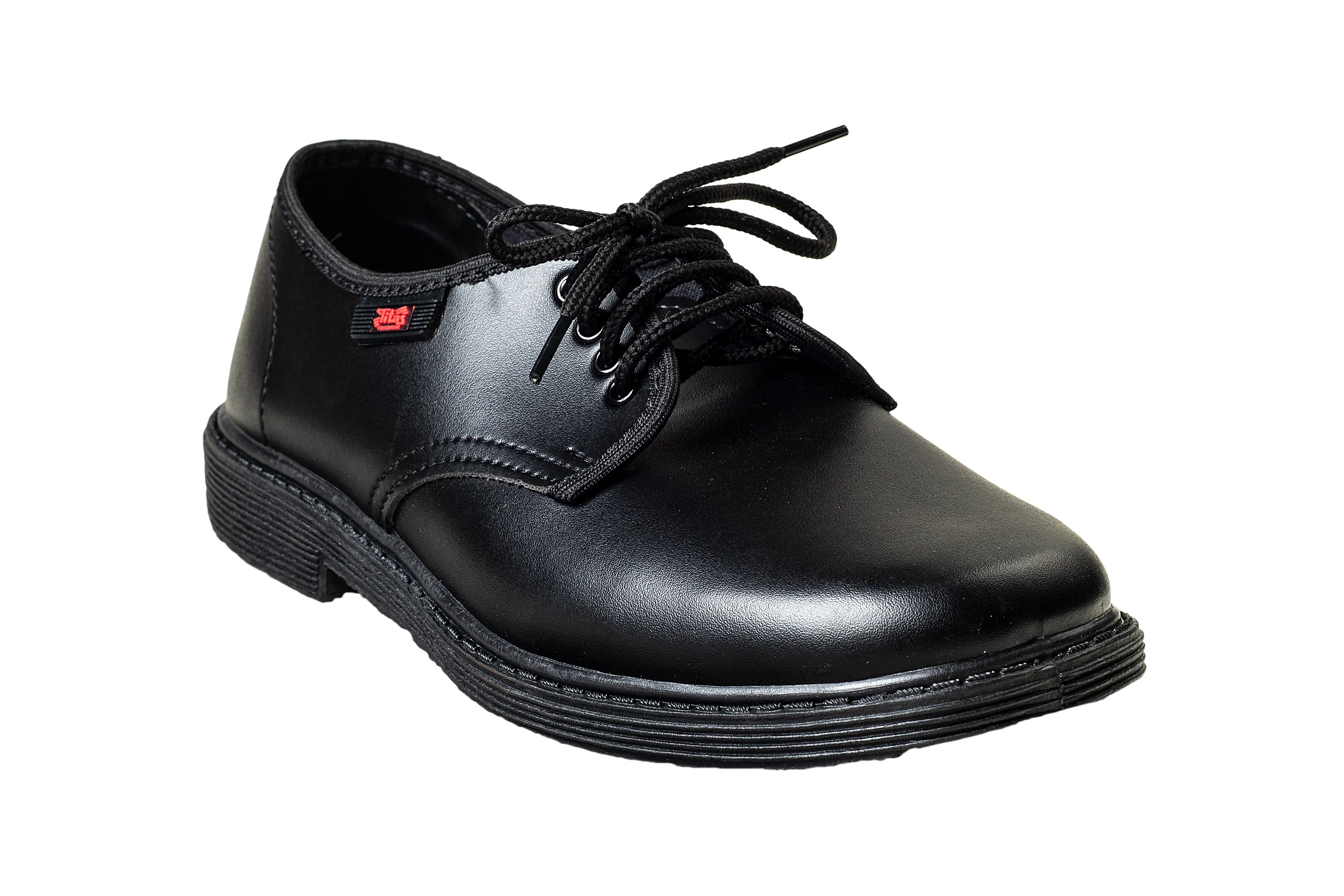 Titas Boys Black School Shoe (7 to 12 Years Boys) (Skool Star)