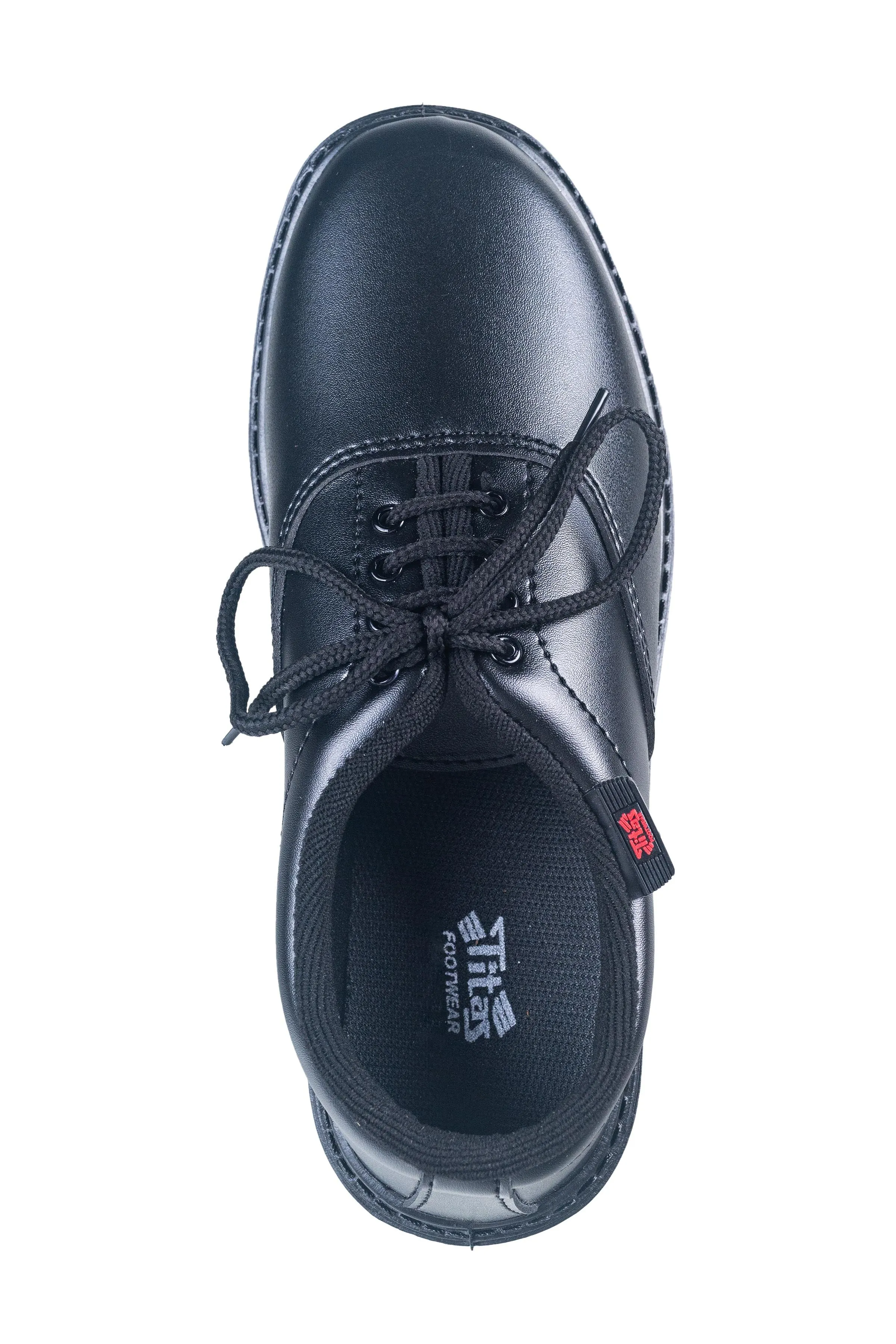 Titas Boys Black School Shoe (9 Years & above Boys)(Skool Boy)
