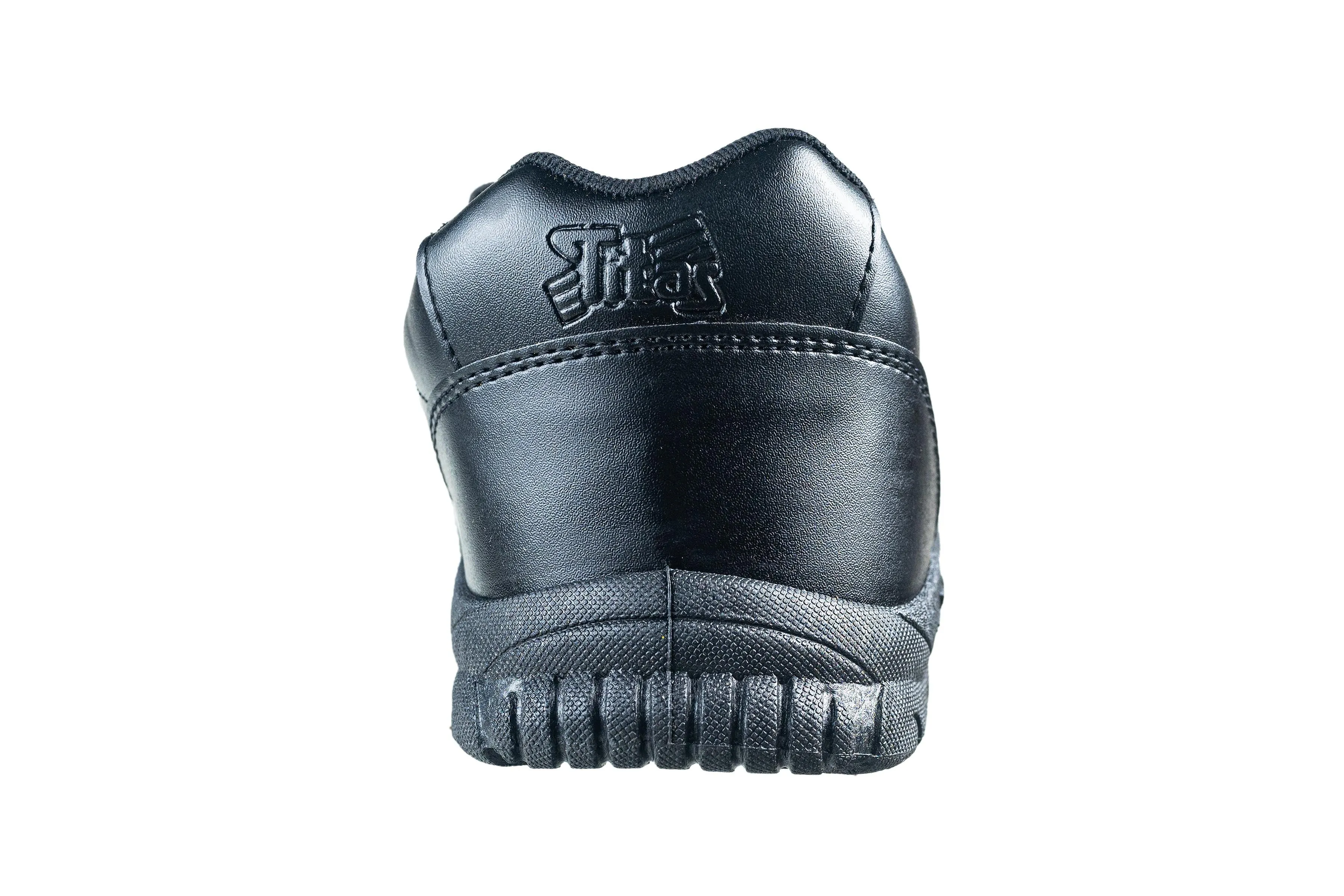 Titas Boys Black Strap Closure School Shoe (3 to 9 Years Kids)