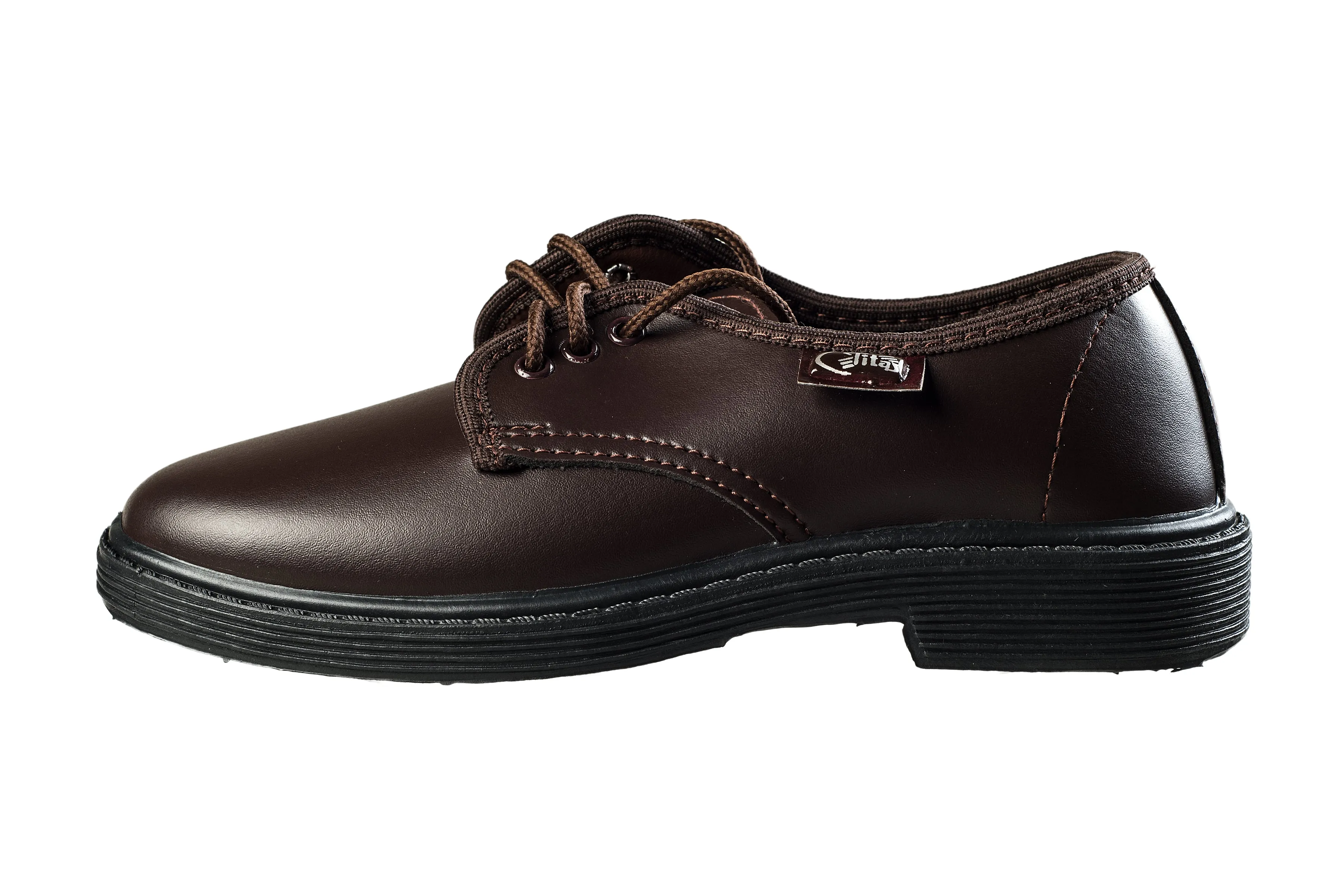 Titas Boys Brown School Shoe (3 to 9 Years Kids)(Skool Star)