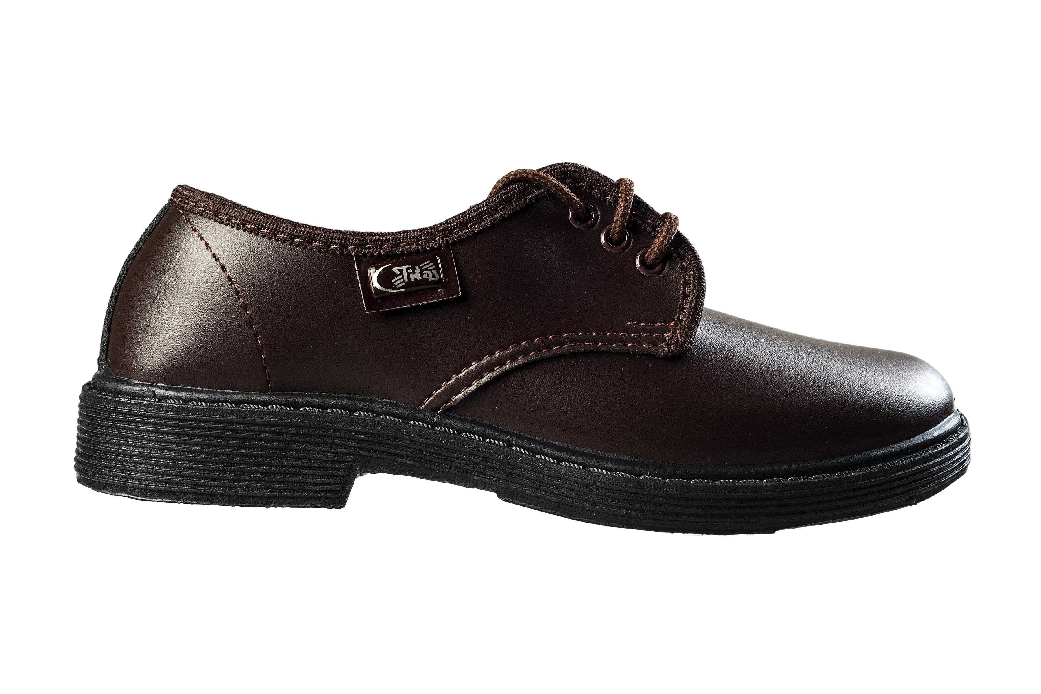 Titas Boys Brown School Shoe (3 to 9 Years Kids)(Skool Star)