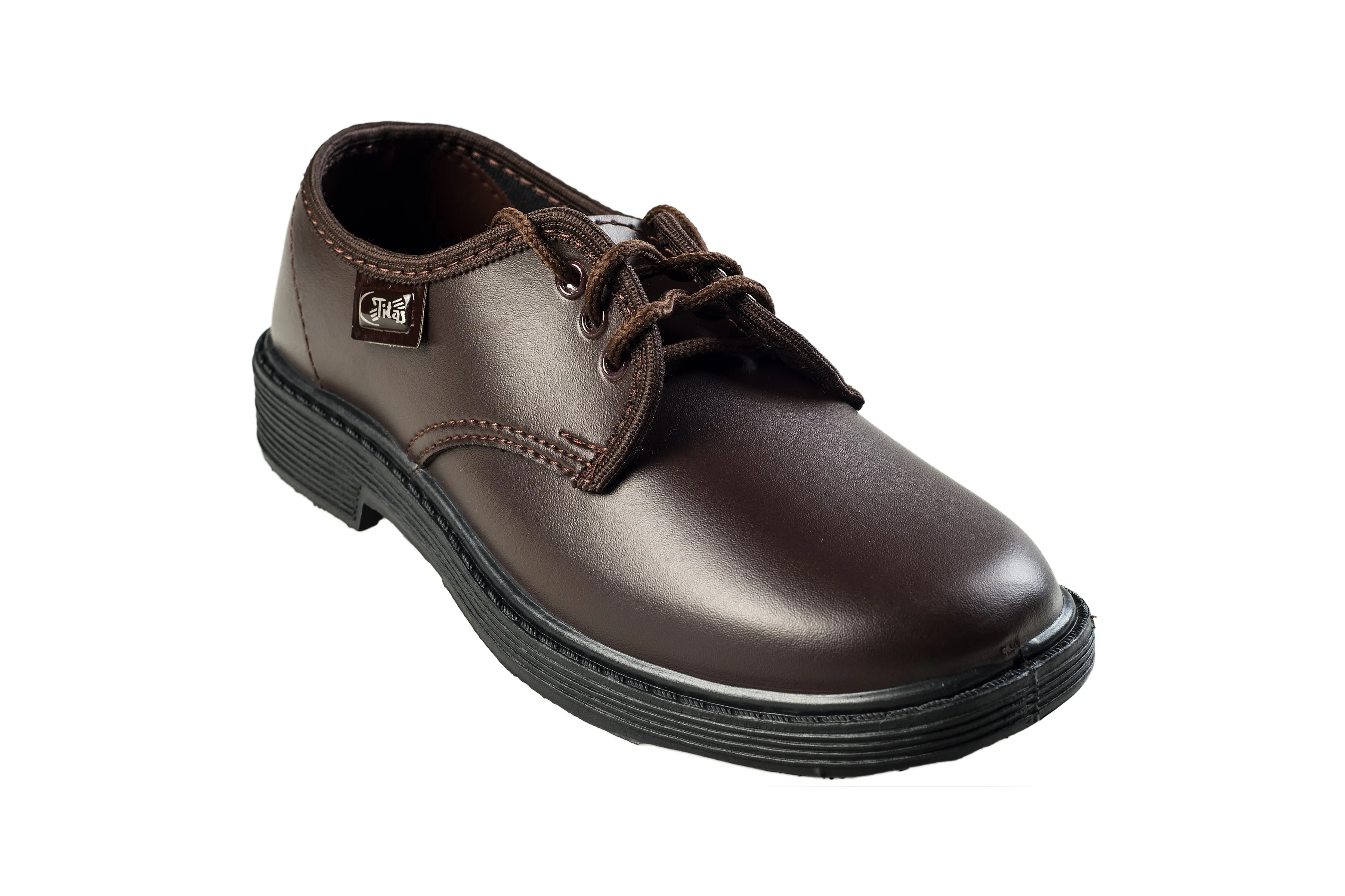 Titas Boys Brown School Shoe (3 to 9 Years Kids)(Skool Star)