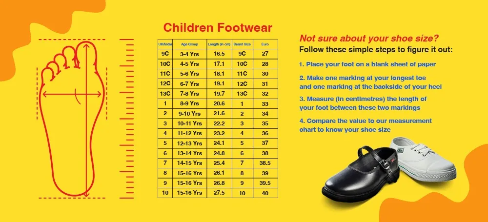 Titas Boys Velcro White School Shoe (8 Years and above)