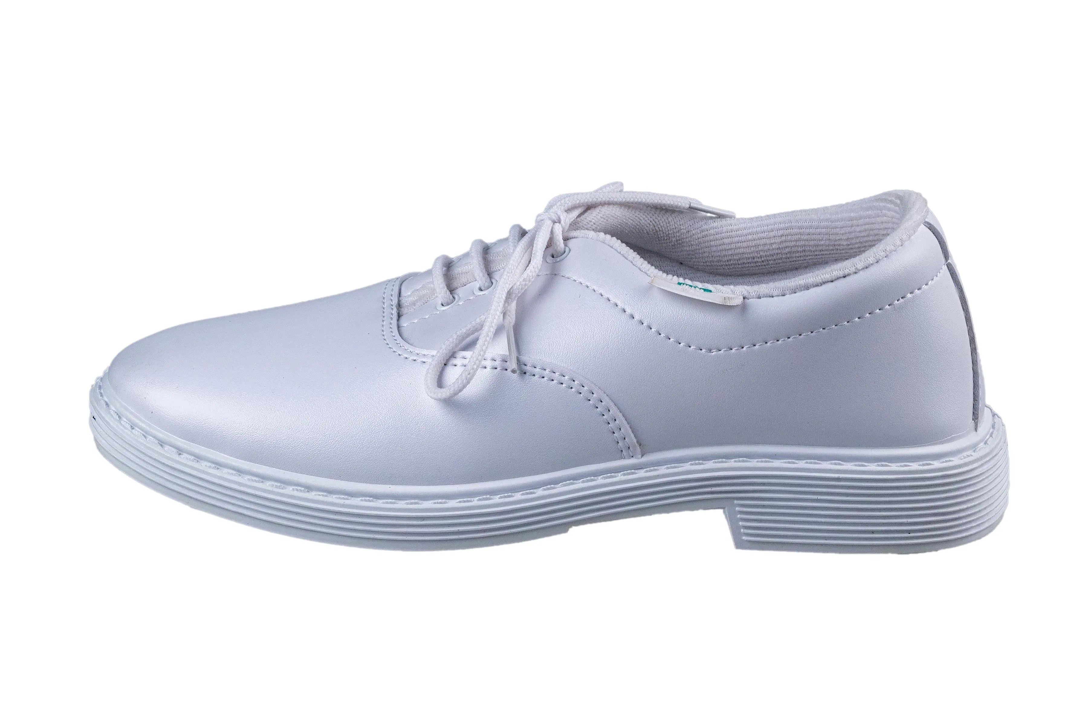Titas Boys White School Shoe (4 Years-9 Years Kids)