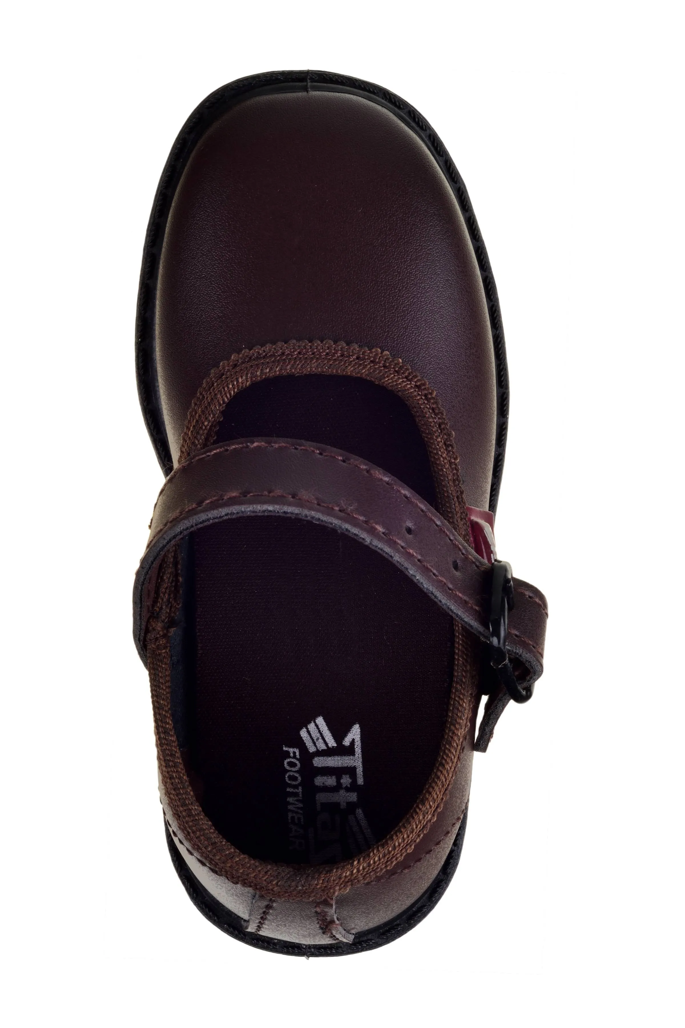 Titas Girls Brown School Shoe (3 to 9 Years Girl)