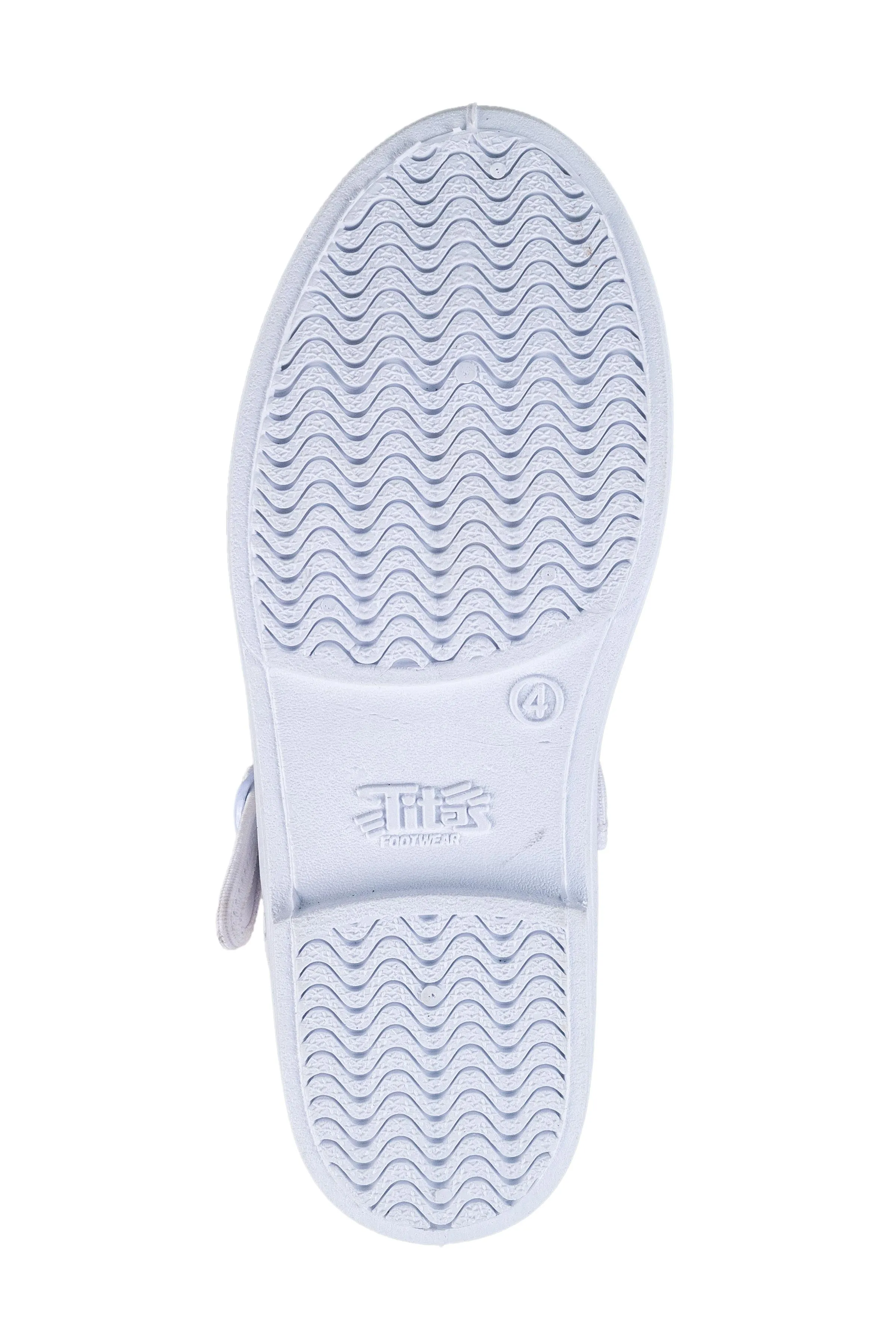 Titas Girls White School Shoe (7 Years-13 Years)