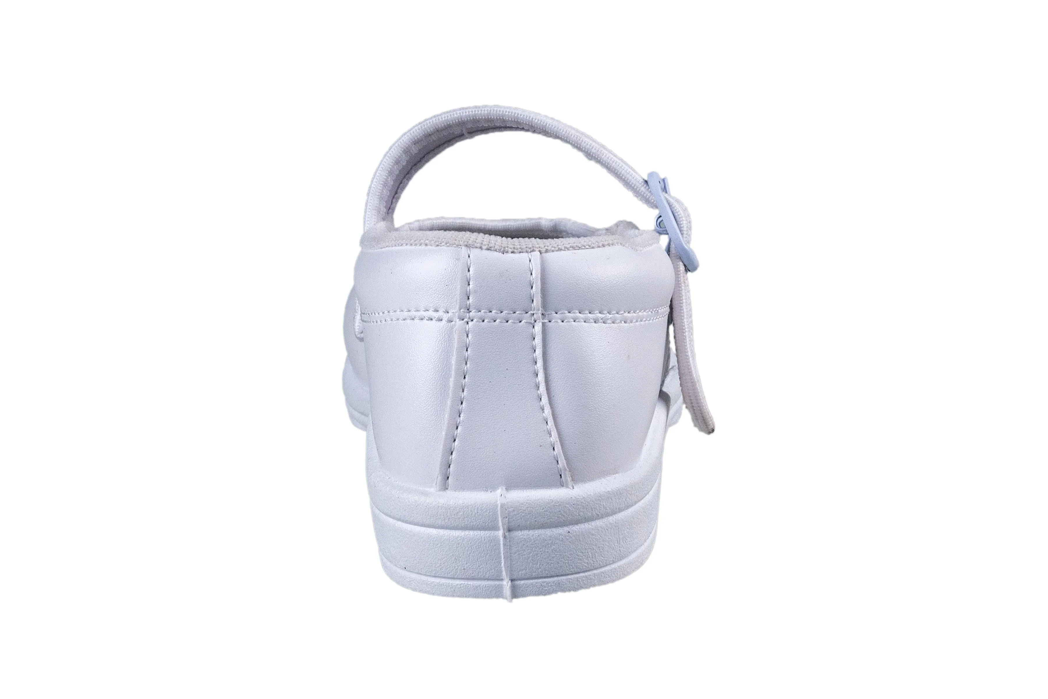 Titas Girls White School Shoe (7 Years-13 Years)