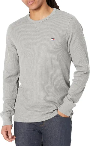 Tommy Hilfiger Men's Thermal Long Sleeve Crew Neck Shirt