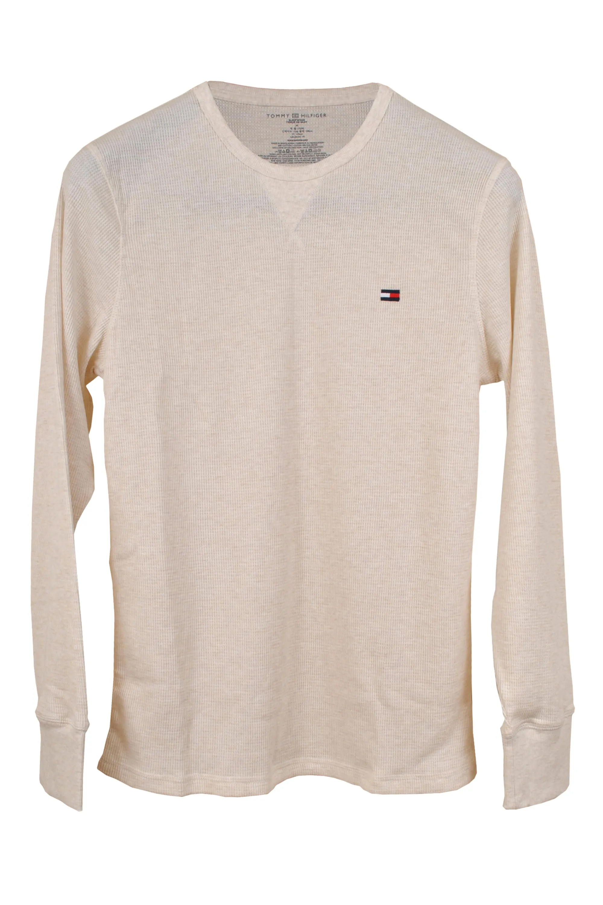 Tommy Hilfiger Men's Thermal Long Sleeve Crew Neck Shirt