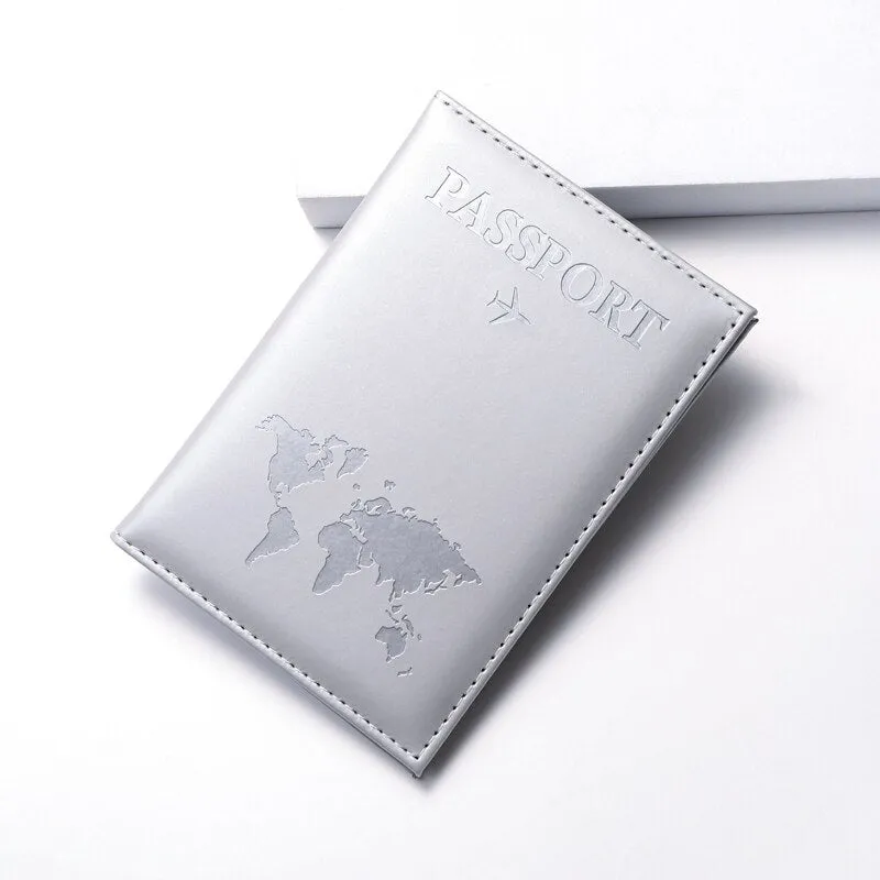 Travel Passport Holder with Card Organizer