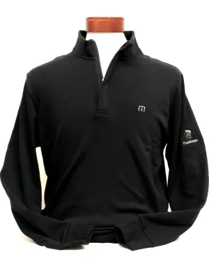 Travis Mathew "The Cloud Quarter Zip 2.0"- Black