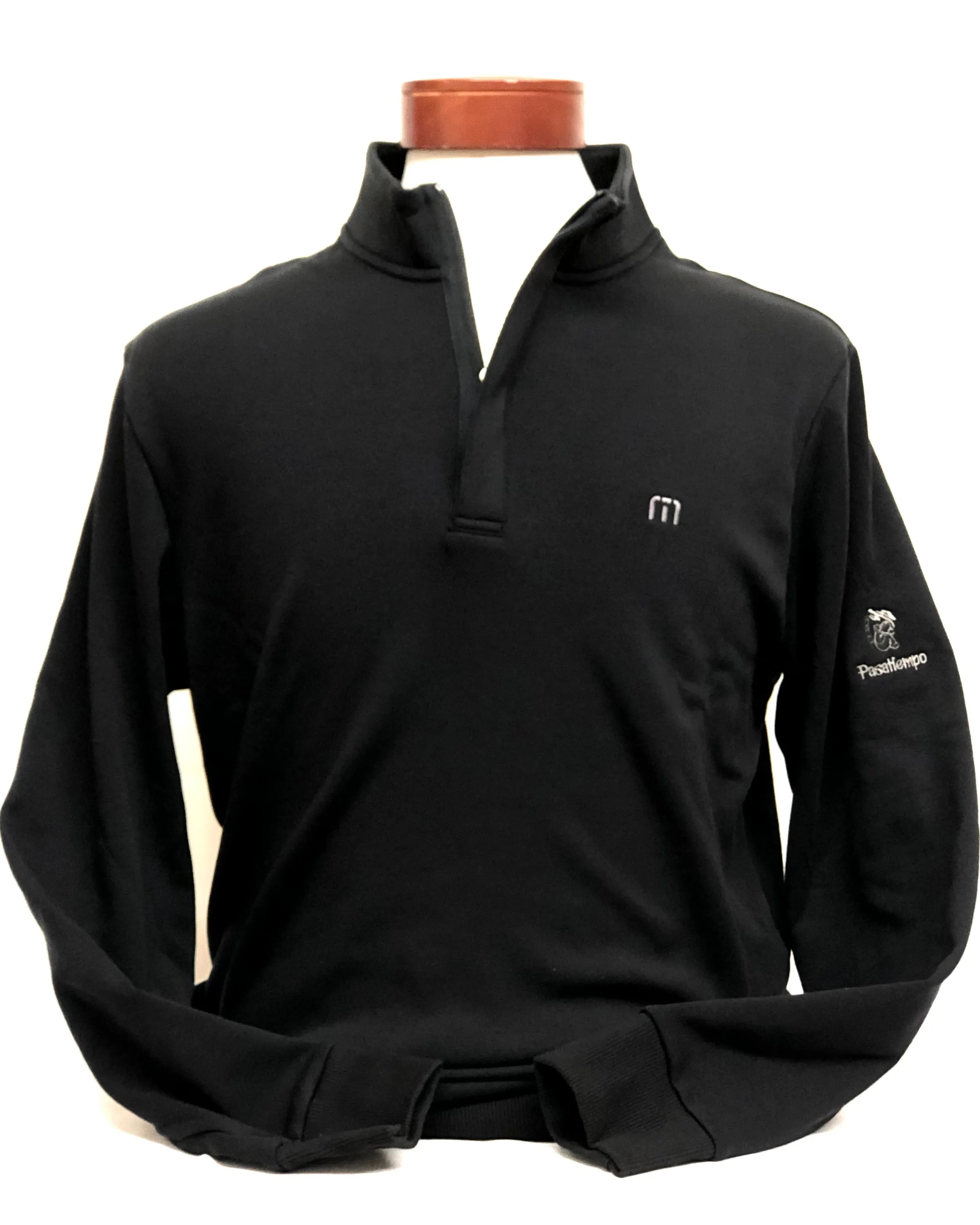 Travis Mathew "The Cloud Quarter Zip 2.0"- Black