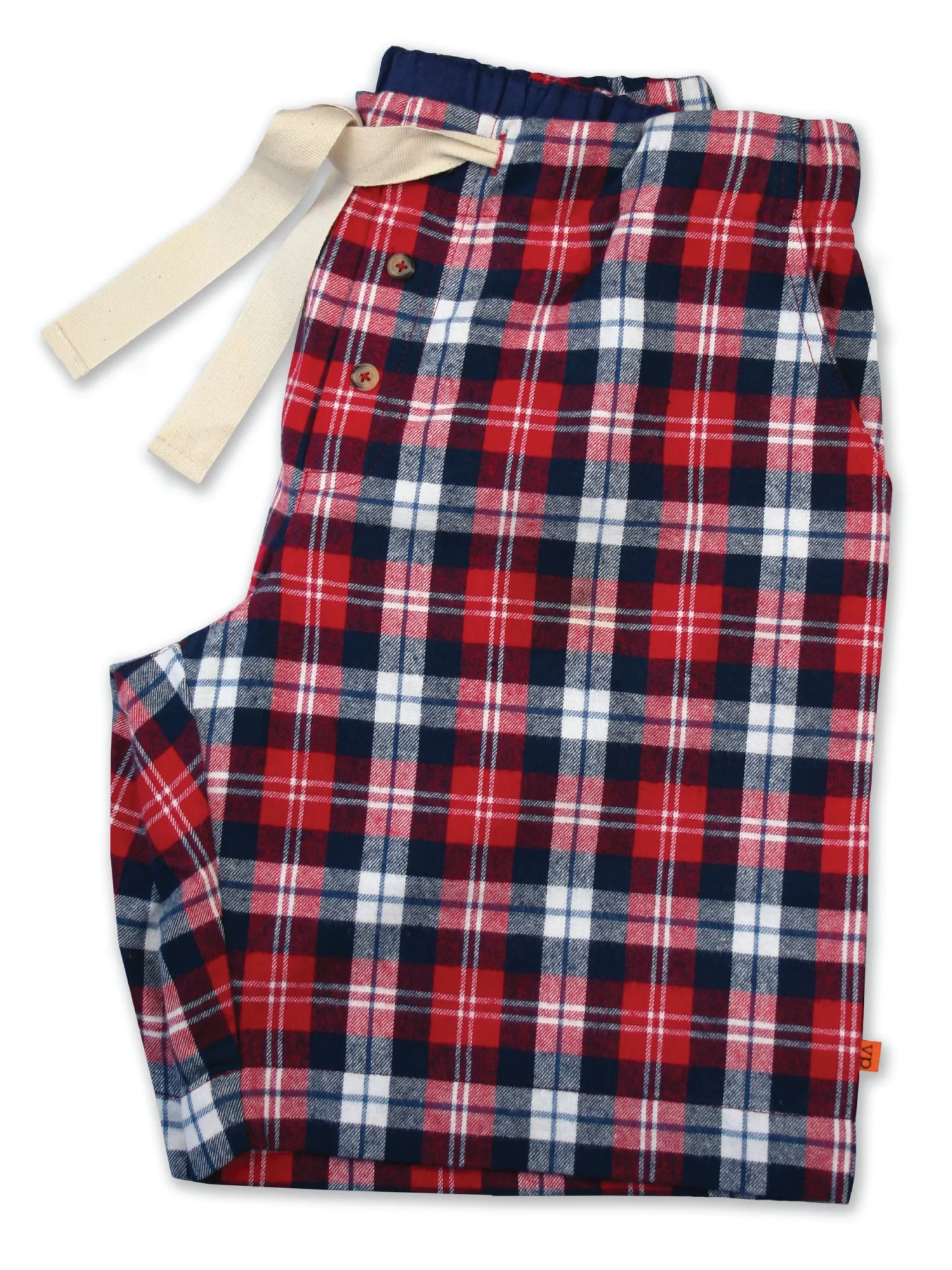Unisex 'Curtis' Check PJ Lounge Shorts