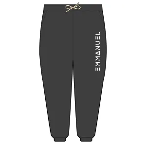 Unisex Garment-Dyed Fleece Sweatpants with Stylish Printed Design