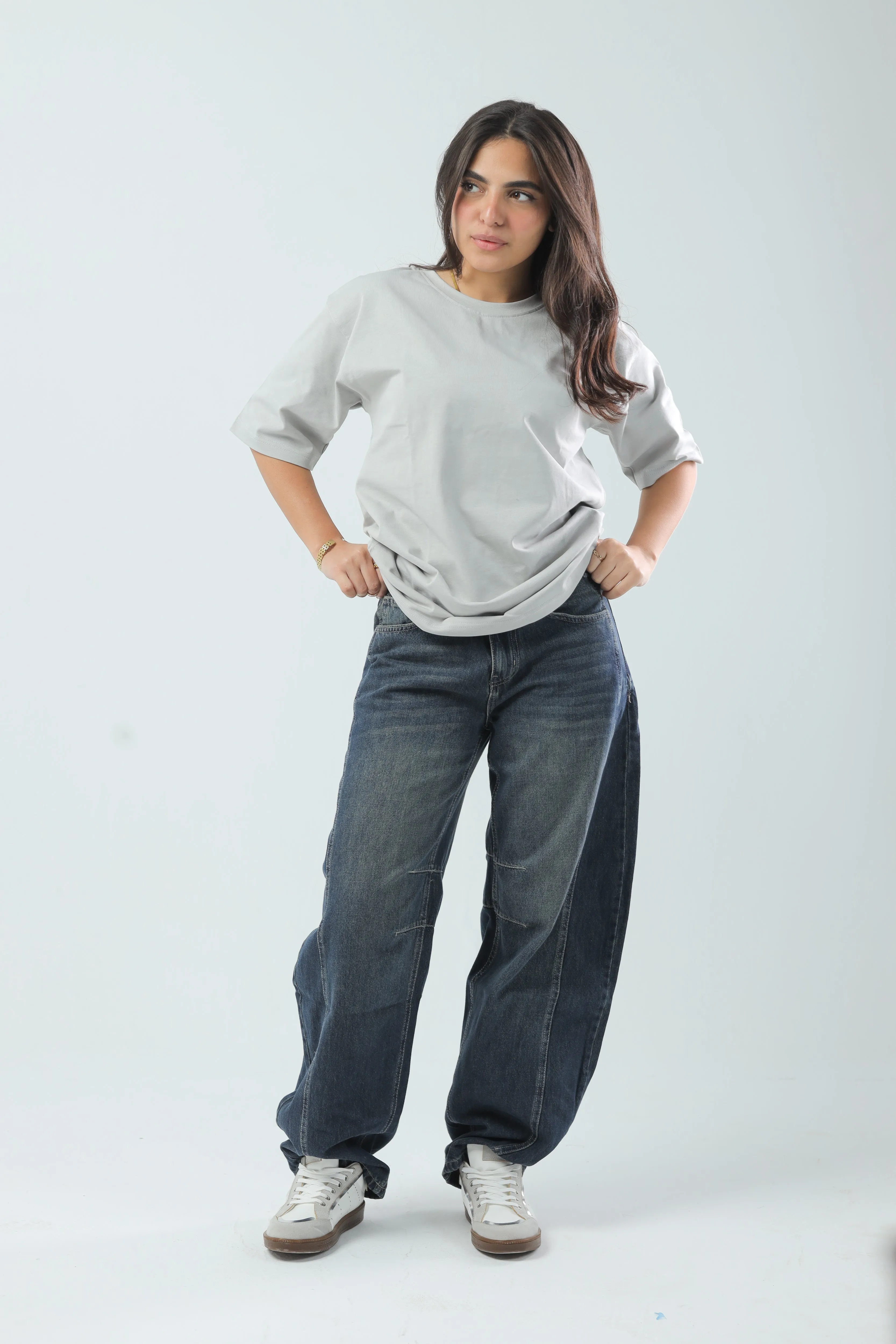 Urban Wide Leg Fit Denim Dark-Wash