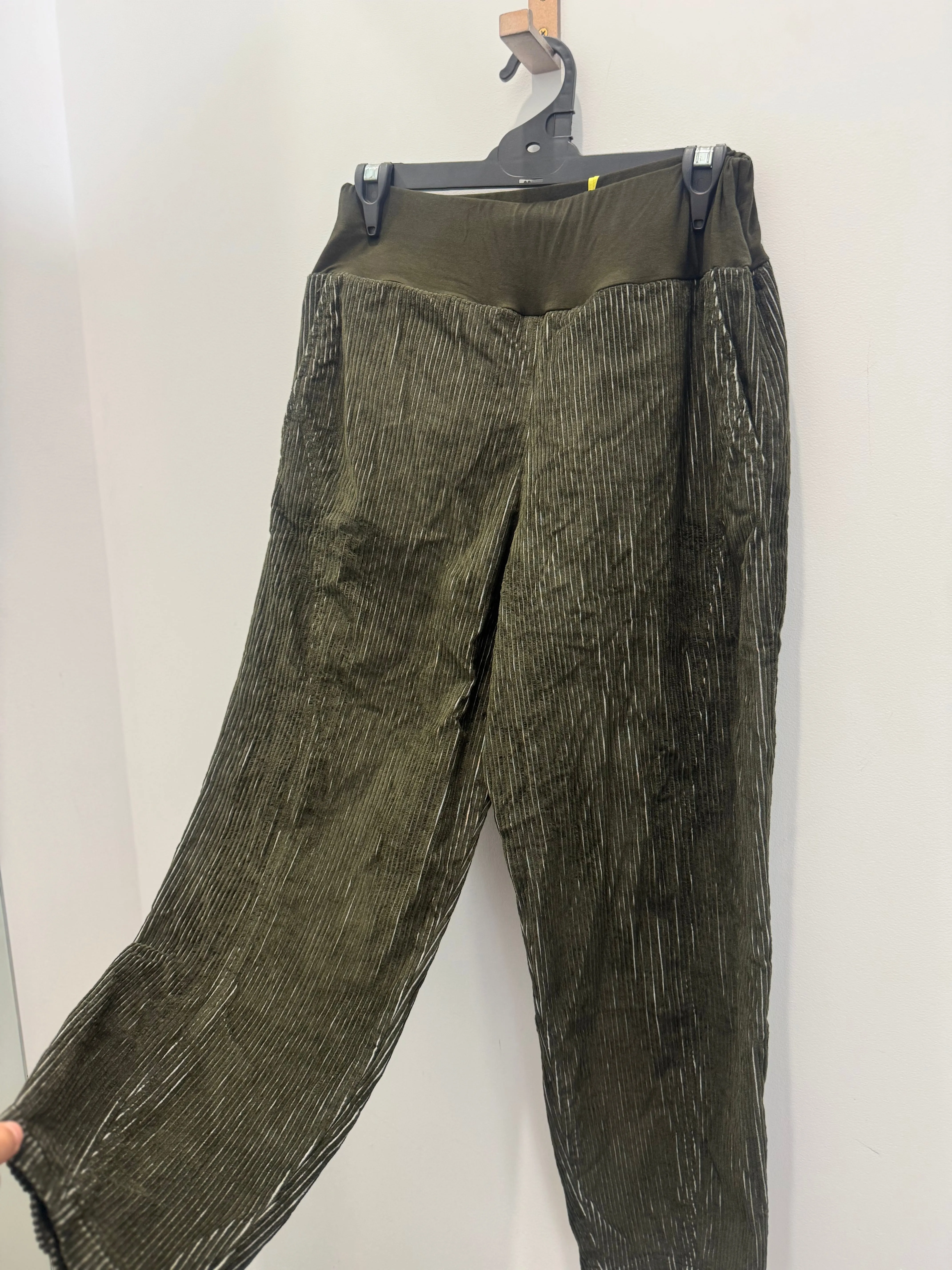VALIA II NELLA Thick Cord Pant - Moss