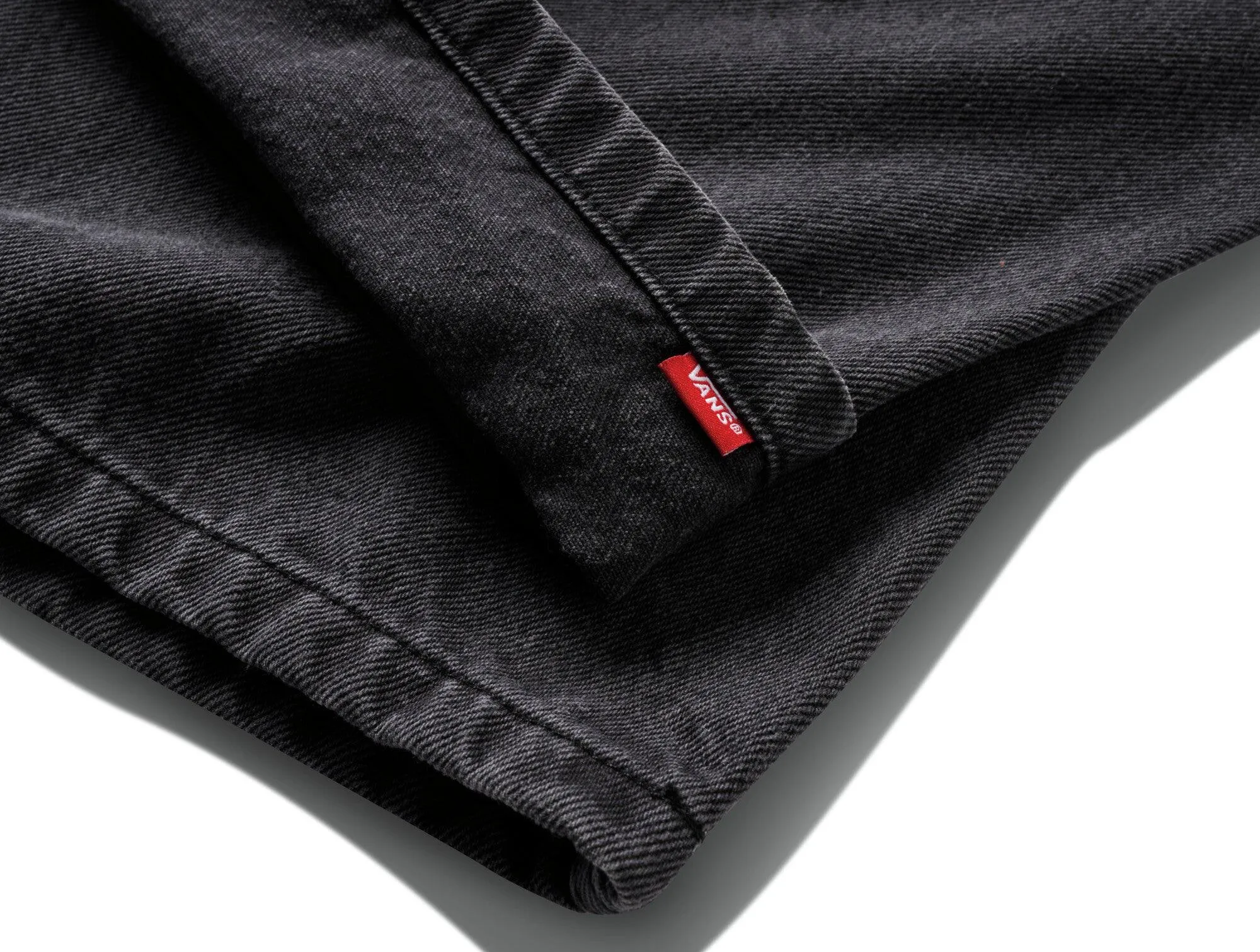 VANS AVE Drill Chore Relaxed Carpenter Denim Pants Pirate Black