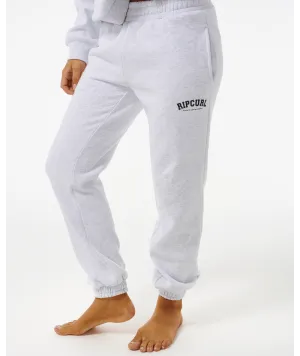 VARSITY PANTS - GREY MARLE/BLACK