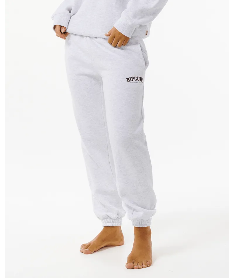 VARSITY PANTS - GREY MARLE/BLACK