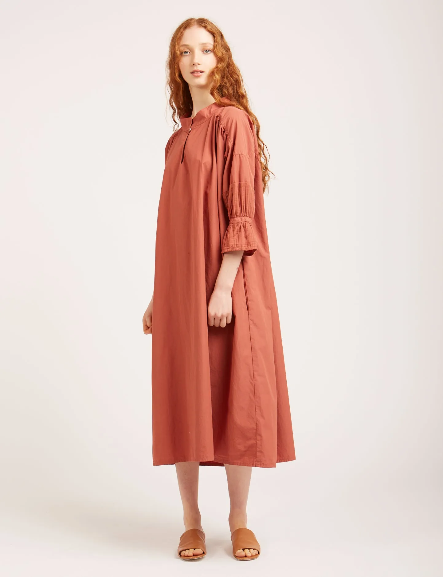 Venice dress in bordeaux