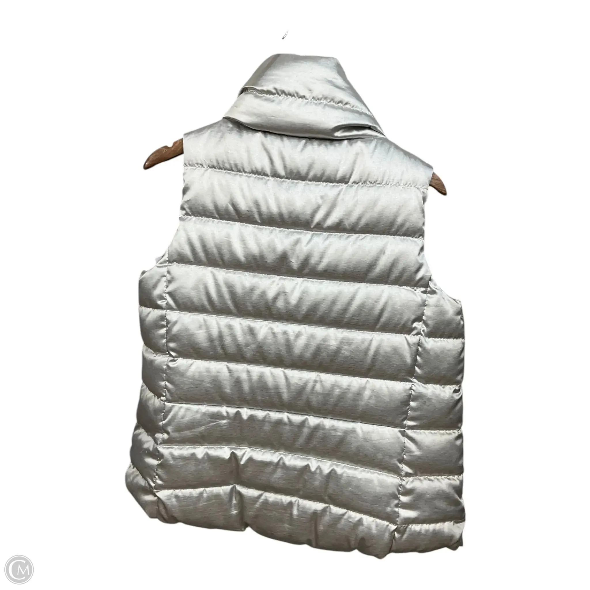 Vest Puffer & Quilted By Polo Ralph Lauren In Blue & Grey, Size: S