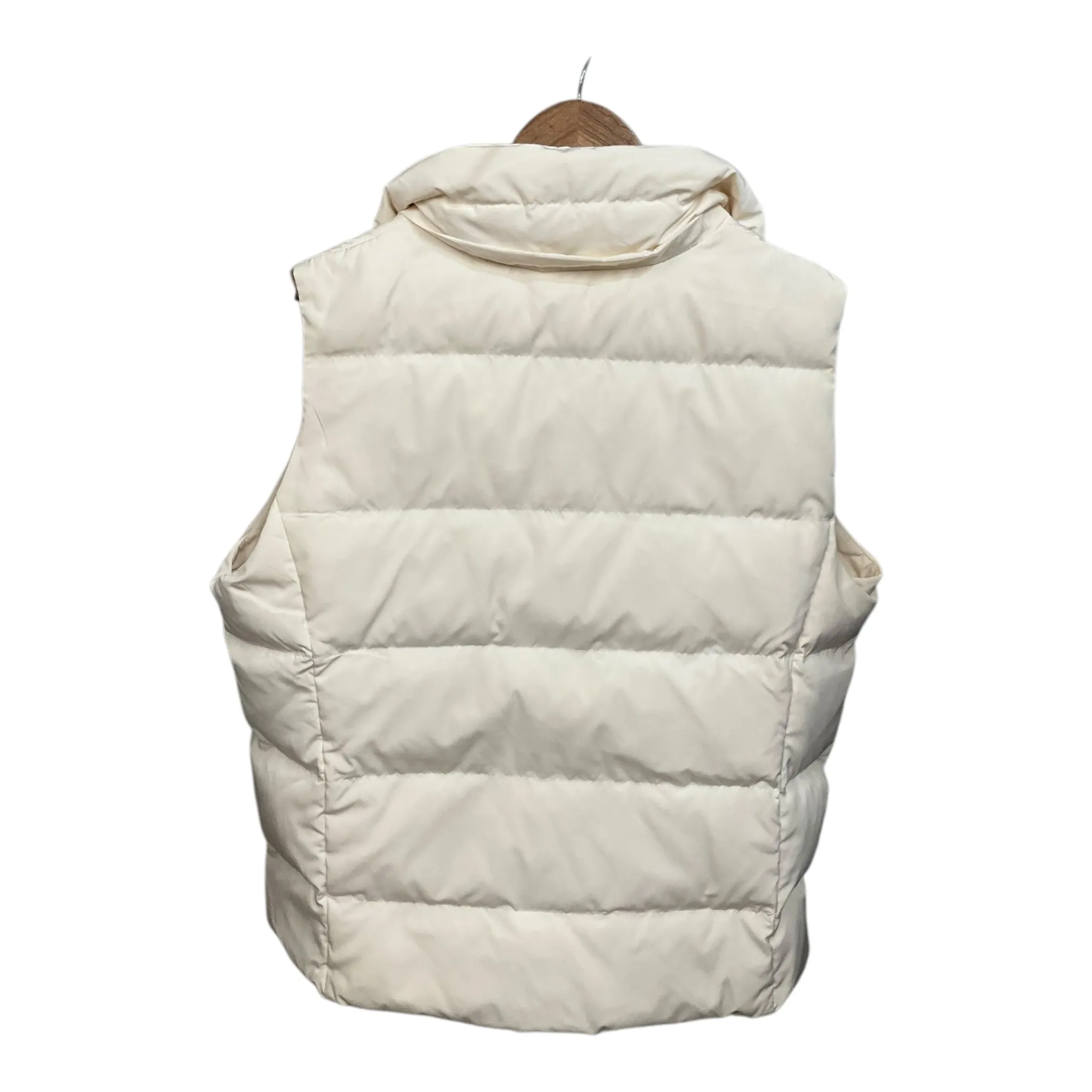 Vest Puffer & Quilted By Talbots In Cream, Size: 1x