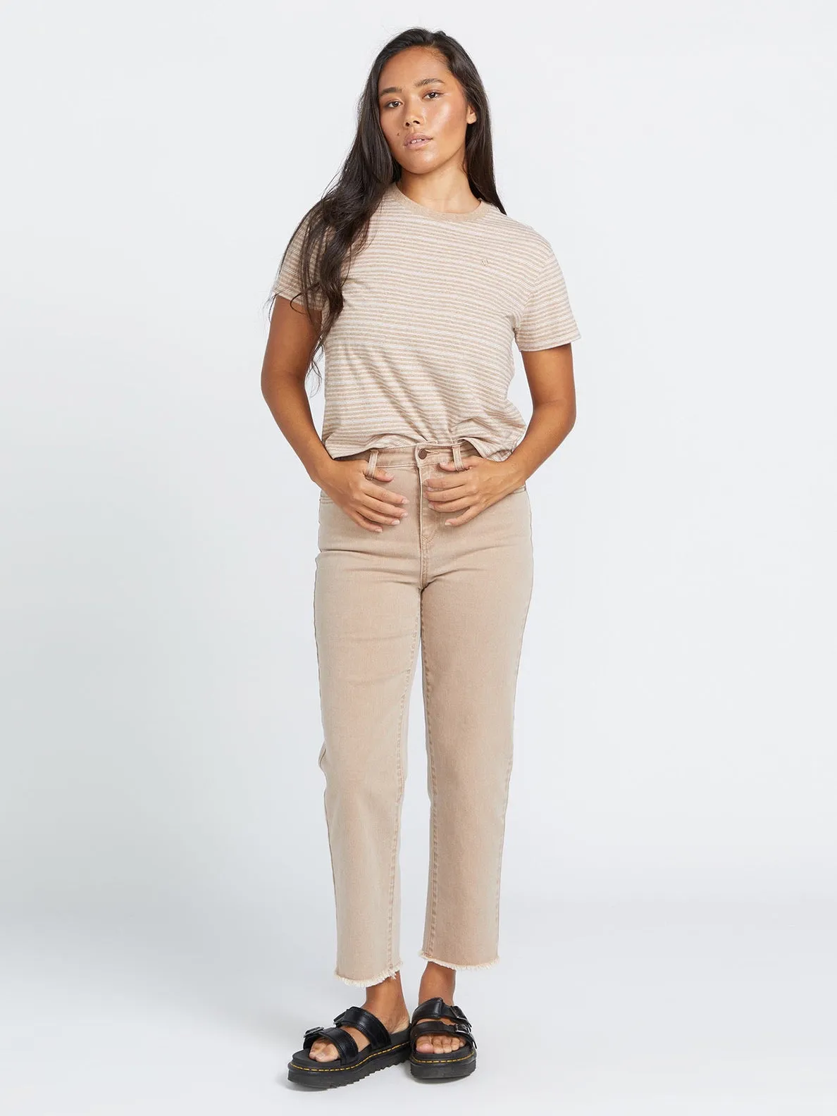 Volcom Womens Stone Step High Rise Pants