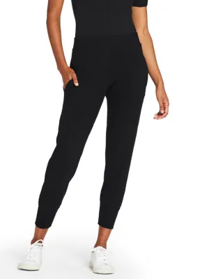 West Pant in Black Organic Rib