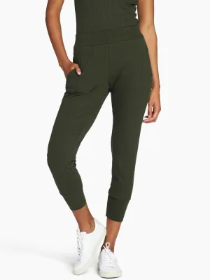 West Pant in Forest Organic Rib
