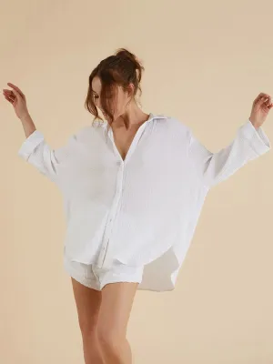 White Cozy Loungewear Set