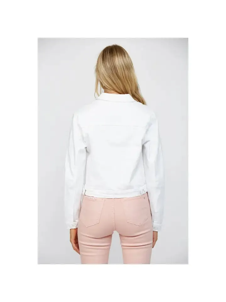 White Denim Jacket