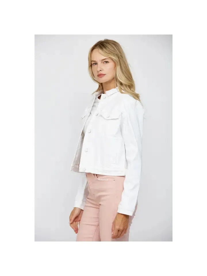 White Denim Jacket