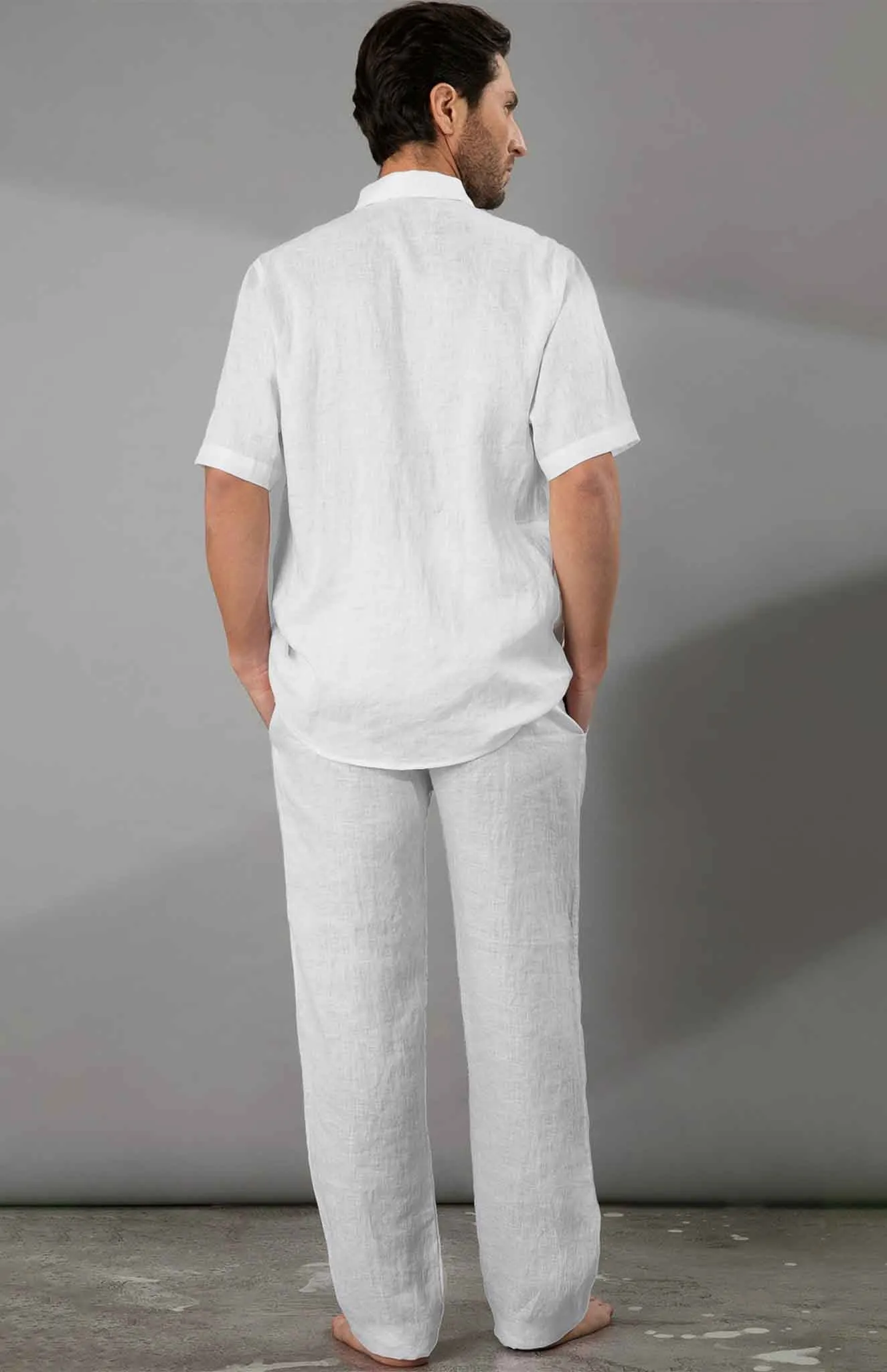 White Summer | White Co-ord Cotton Linen